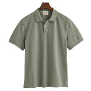 GANT Regular Fit Shield Pique Polo Shirt